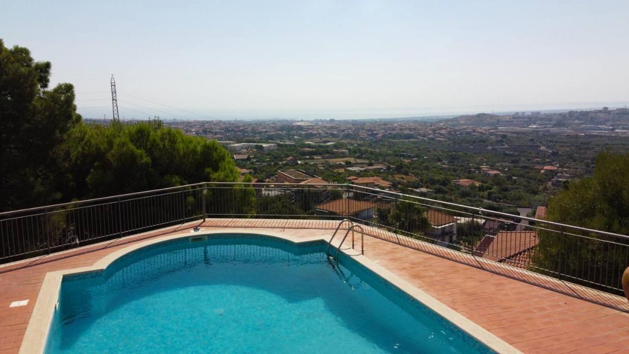Holiday Flower Villa Panoramica Sul Golfo Di Catania Misterbianco Ngoại thất bức ảnh