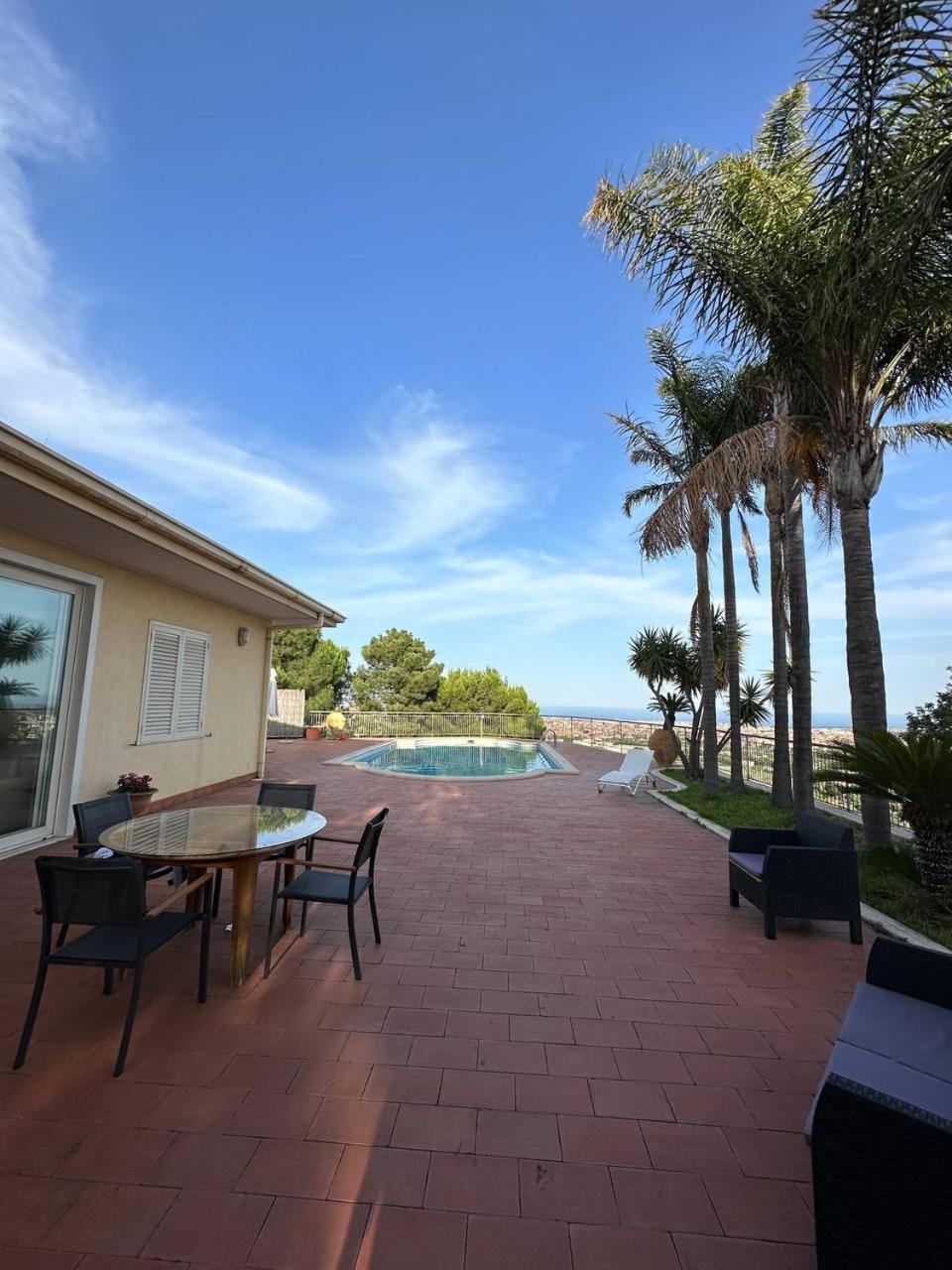 Holiday Flower Villa Panoramica Sul Golfo Di Catania Misterbianco Ngoại thất bức ảnh